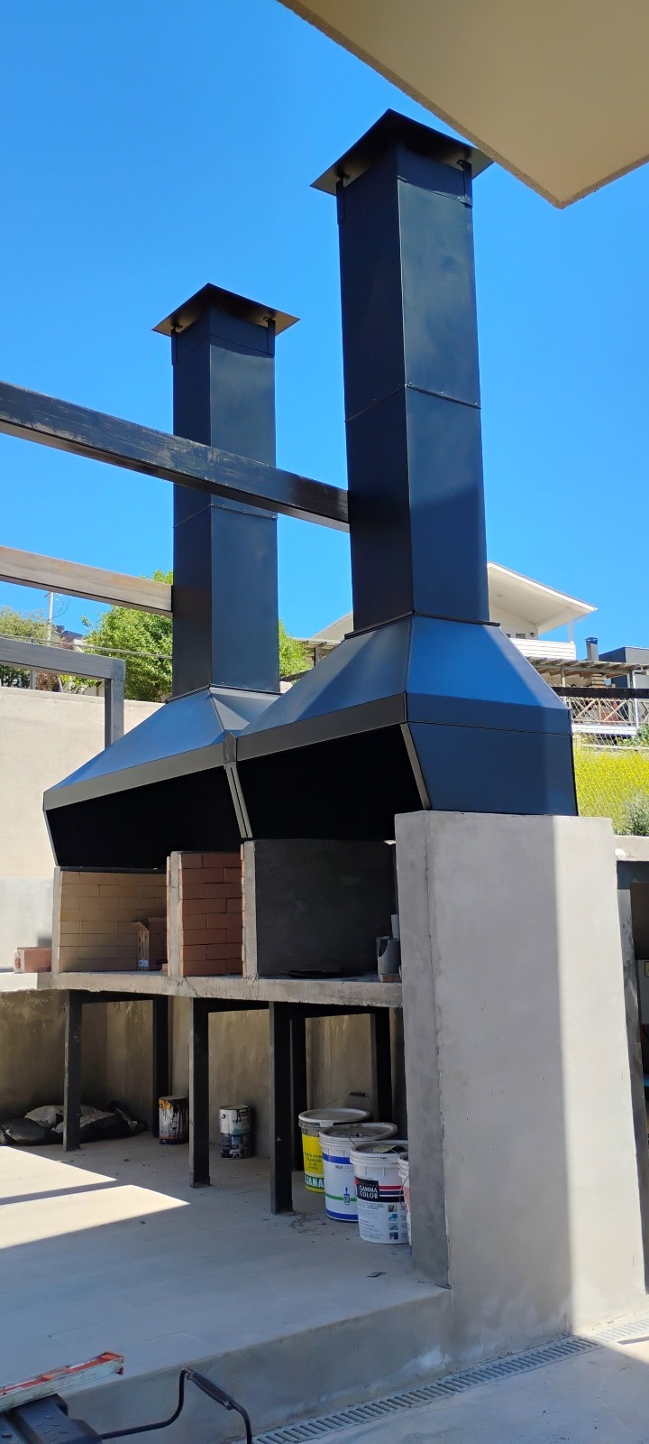 Campanas metálicas para quincho